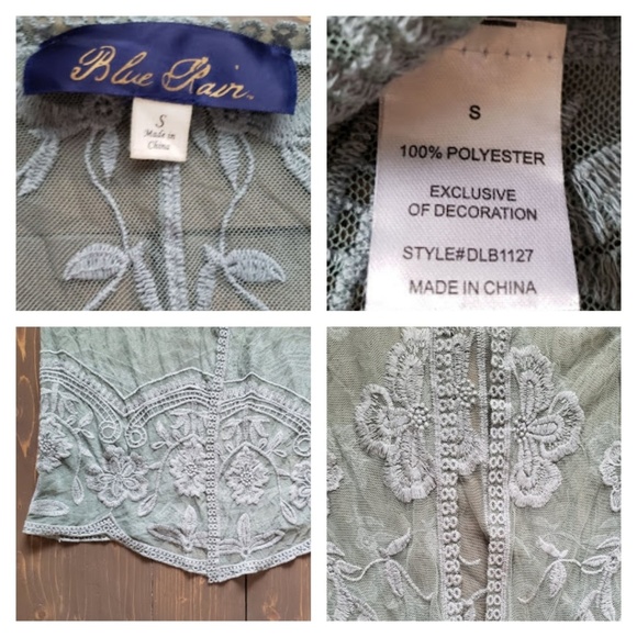 FRANCESCA'S COLLECTIONS•Lace Duster - Picture 6 of 6